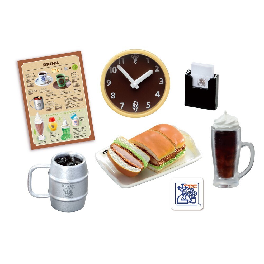 リーメント（LIFE-LINK）（メンズ、レディース、キッズ）珈琲所コメダ珈琲店 RE506814 フィギュア マスコット 小物 ミニチュアフィギュア コメダ カフェ シロノワール