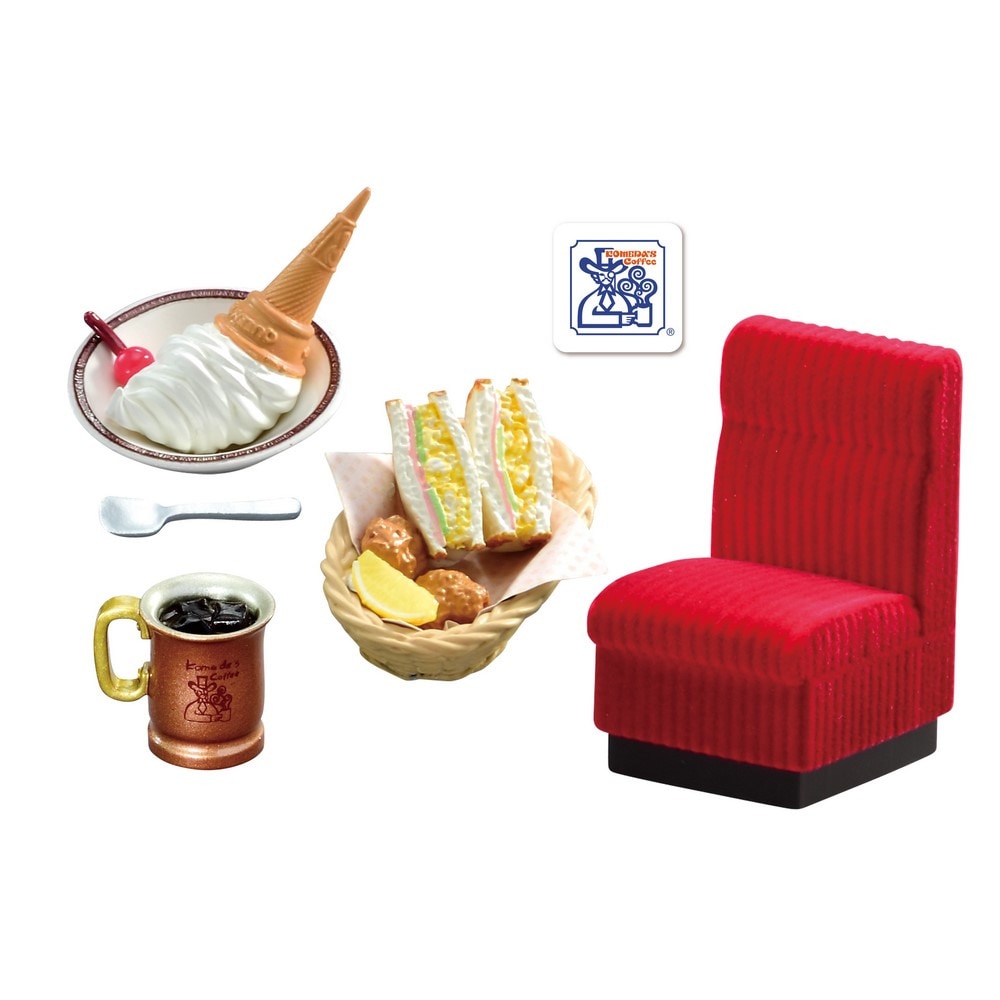 リーメント（LIFE-LINK）（メンズ、レディース、キッズ）珈琲所コメダ珈琲店 RE506814 フィギュア マスコット 小物 ミニチュアフィギュア コメダ カフェ シロノワール