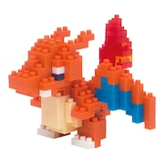 (メンズ、レディース、キッズ)ポケナノ ナノブロック ポケモン リザードン NBPM 008 立体パズル おもちゃ フィギュア
