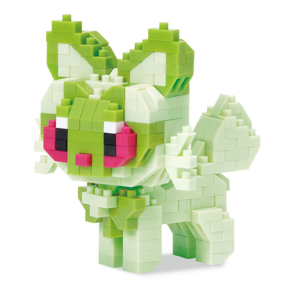 カワダ（KAWADA）（メンズ、レディース、キッズ）ポケナノ ナノブロック ポケモン ニャオハ RS NBPM R01 立体パズル おもちゃ フィギュア