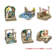 (メンズ、レディース、キッズ)ポケモン ジオラマコレクション 古城の遺跡 RE208039 フィギュア ミニチュアフィギュア ピカチュウリオル