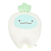 すみっコぐらし（Sumikkogurashi）（メンズ、レディース、キッズ）スーパーもーちもち抱きぐるみ とかげ(だいこん) MF93701