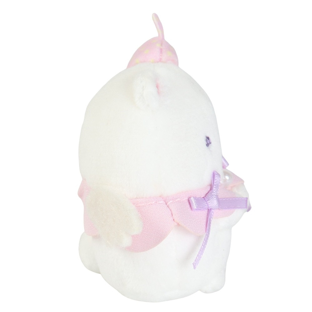 すみっコぐらし（Sumikkogurashi）（メンズ、レディース、キッズ）てのりぬいぐるみ 天使なアイドル しろくま MO76601