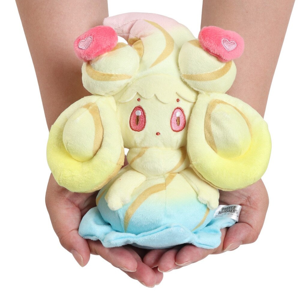 ポケモン（pokemon）（メンズ、レディース、キッズ）ぬいぐるみ マホイップ トリプルミックス ハートアメざいく S PP182