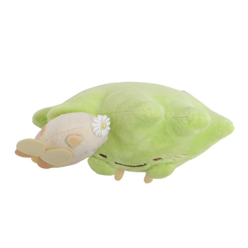 すみっコぐらし（Sumikkogurashi）（メンズ、レディース、キッズ）みいつけたぬいぐるみ ざっそうとようせいのお花畑・ねこ MO05901