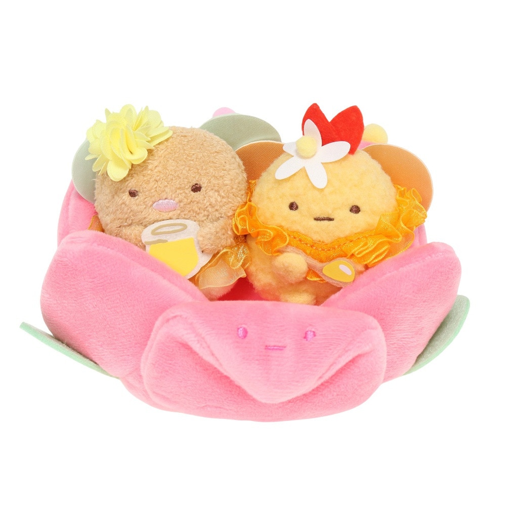 すみっコぐらし（Sumikkogurashi）（メンズ、レディース、キッズ）シーンぬいぐるみ ざっそうとようせいのお花畑・ちゅーりっぷ MO06501