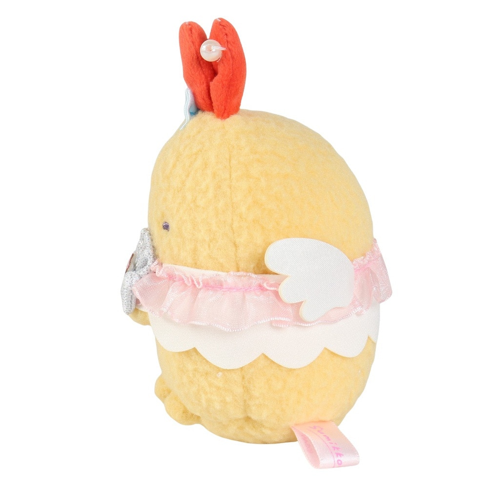 すみっコぐらし（Sumikkogurashi）（メンズ、レディース、キッズ）ぬいぐるみ S 天使なえびてんアイドル えびふらいのしっぽ MO62701