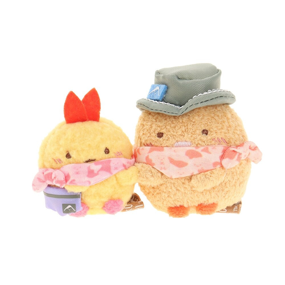 すみっコぐらし（Sumikkogurashi）（キッズ）プライベート てのりぬいぐるみペア とんかつ えびふらいのしっぽ MF18501