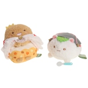 (メンズ、レディース、キッズ)てのりぬいぐるみセット とんかつ(カレー王子)&こめポニー(ひやごはん) MF92701