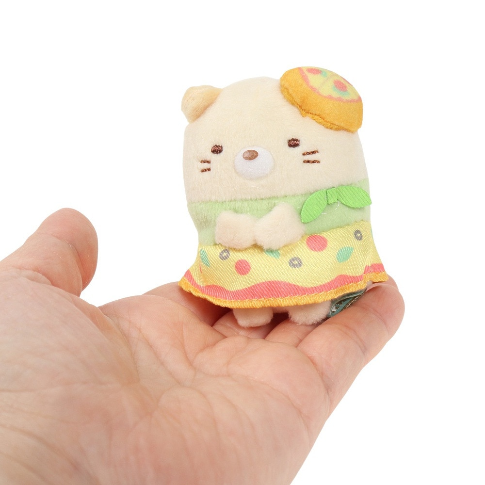 すみっコぐらし（Sumikkogurashi）（メンズ、レディース、キッズ）てのりぬいぐるみセット ねこ(ピザ)&とかげ(ポテト) MF92801