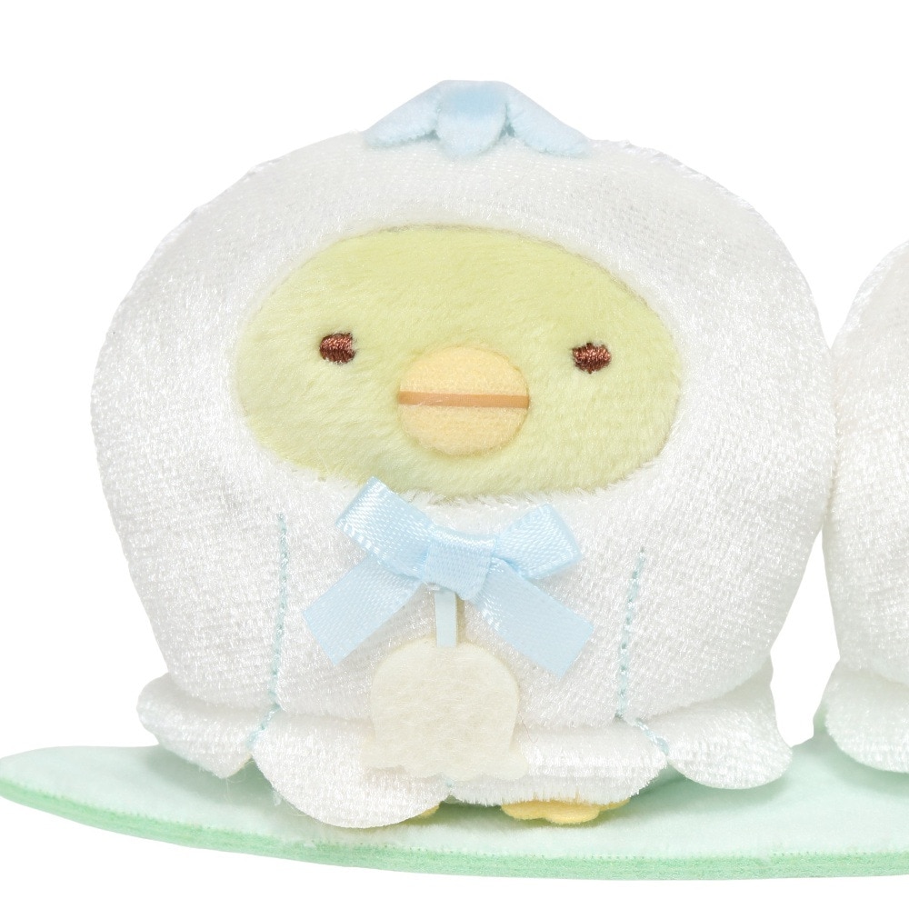 すみっコぐらし（Sumikkogurashi）（メンズ、レディース、キッズ）てのりぬいぐるみセット ざっそうとようせいのお花畑・ぺんぎん? MO05801