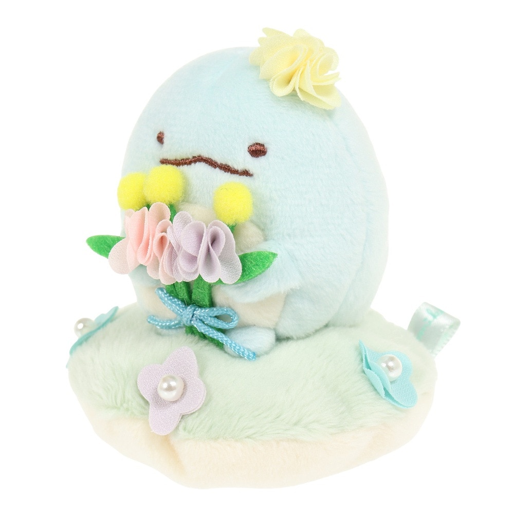 すみっコぐらし（Sumikkogurashi）（メンズ、レディース、キッズ）フラワーぬいぐるみ ざっそうとようせいのお花畑・とかげ MO06301