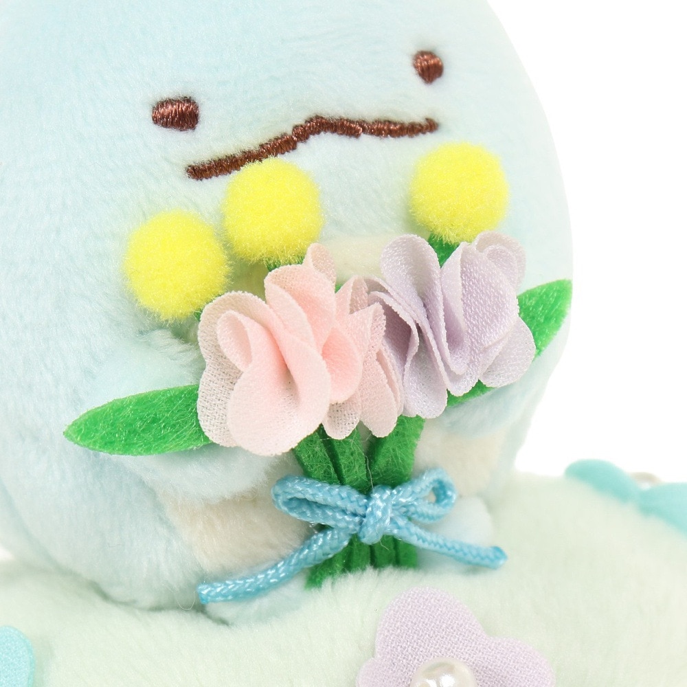 すみっコぐらし（Sumikkogurashi）（メンズ、レディース、キッズ）フラワーぬいぐるみ ざっそうとようせいのお花畑・とかげ MO06301