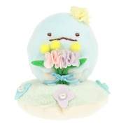 すみっコぐらし（Sumikkogurashi）（メンズ、レディース、キッズ）フラワーぬいぐるみ ざっそうとようせいのお花畑・とかげ MO06301