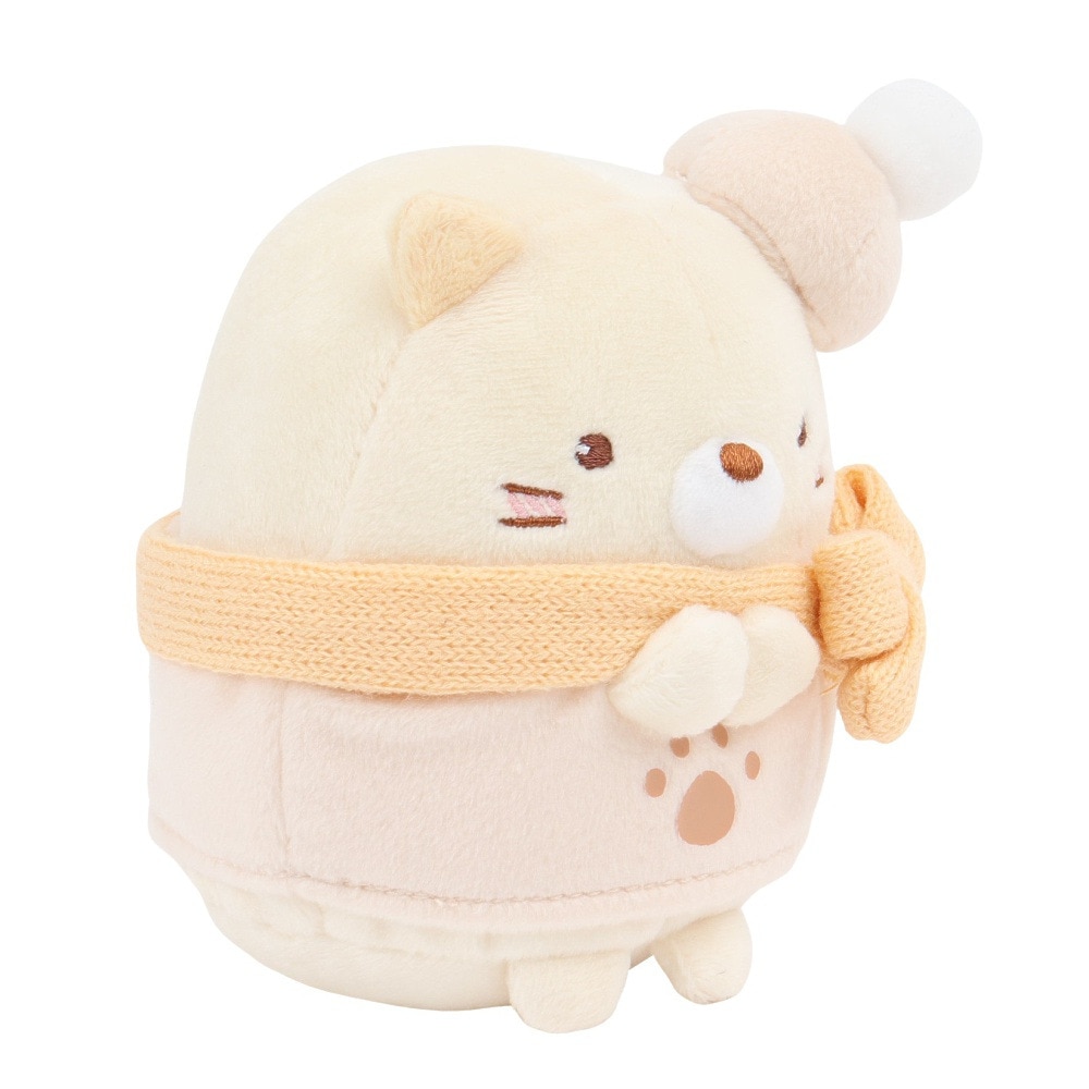すみっコぐらし（Sumikkogurashi）（メンズ、レディース、キッズ）ぬいぐるみ あつめてぬいぐるみ ネコ MO45101 ねこ 猫 すみっこぐらしマフラー 贈り物