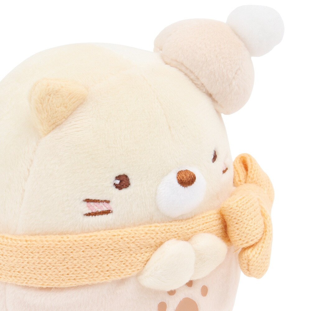 すみっコぐらし（Sumikkogurashi）（メンズ、レディース、キッズ）ぬいぐるみ あつめてぬいぐるみ ネコ MO45101 ねこ 猫 すみっこぐらしマフラー 贈り物