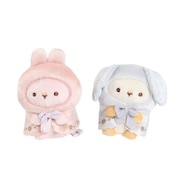 (メンズ、レディース、キッズ)てのりぬいぐるみ ペア うさぎのふしぎなおまじない みならいうさぎ MO46301