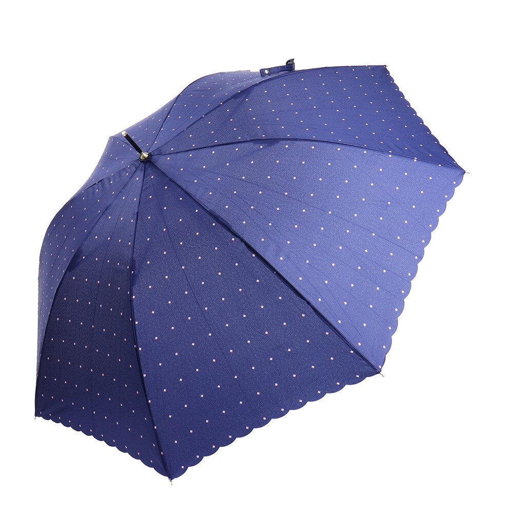 中谷（nakatani）（メンズ、レディース）長傘 スクエアドット 雨傘 710-007 NV ネイビー 60cm