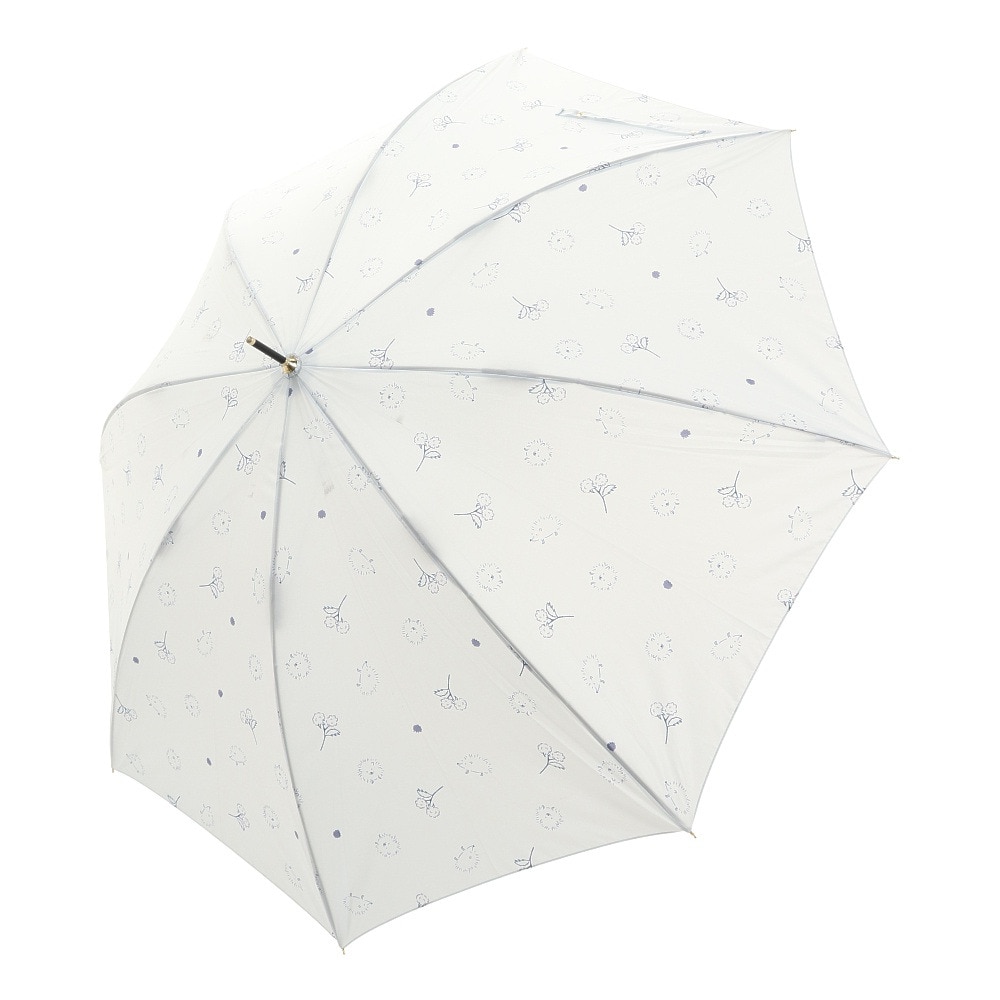 アマネ（AMANE）（レディース）雨傘 60cm ハリネズミ 長傘 サックス 811-006