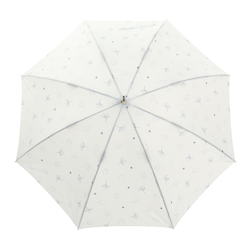 アマネ（AMANE）（レディース）雨傘 60cm ハリネズミ 長傘 サックス 811-006
