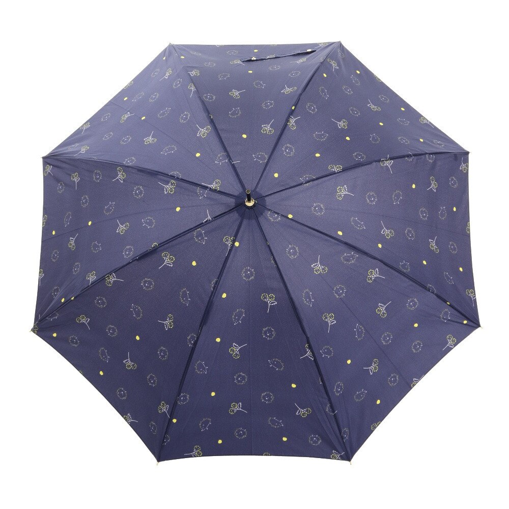 アマネ（AMANE）（レディース）雨傘 60cm ハリネズミ 長傘 ネイビー 811-006