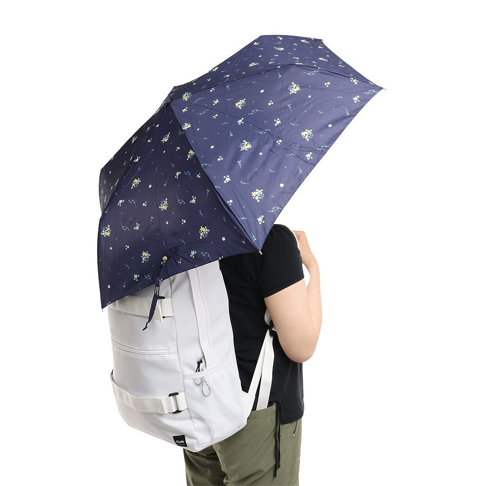 中谷（nakatani）（メンズ、レディース）雨傘 折りたたみ傘 ブーケット 720-008 NV ネイビー