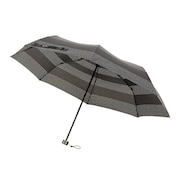 (レディース)雨傘 ドットボーダー 折りたたみ傘 420-017 黒 傘 梅雨 雨 雨天 シンプル おしゃれ 撥水 速乾 紫外線対策 UVカット