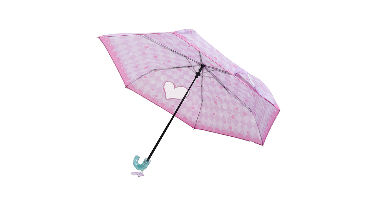 アリス 折り畳み傘 パープル 5 004 Pp 中谷 ヴィクトリアゴルフ