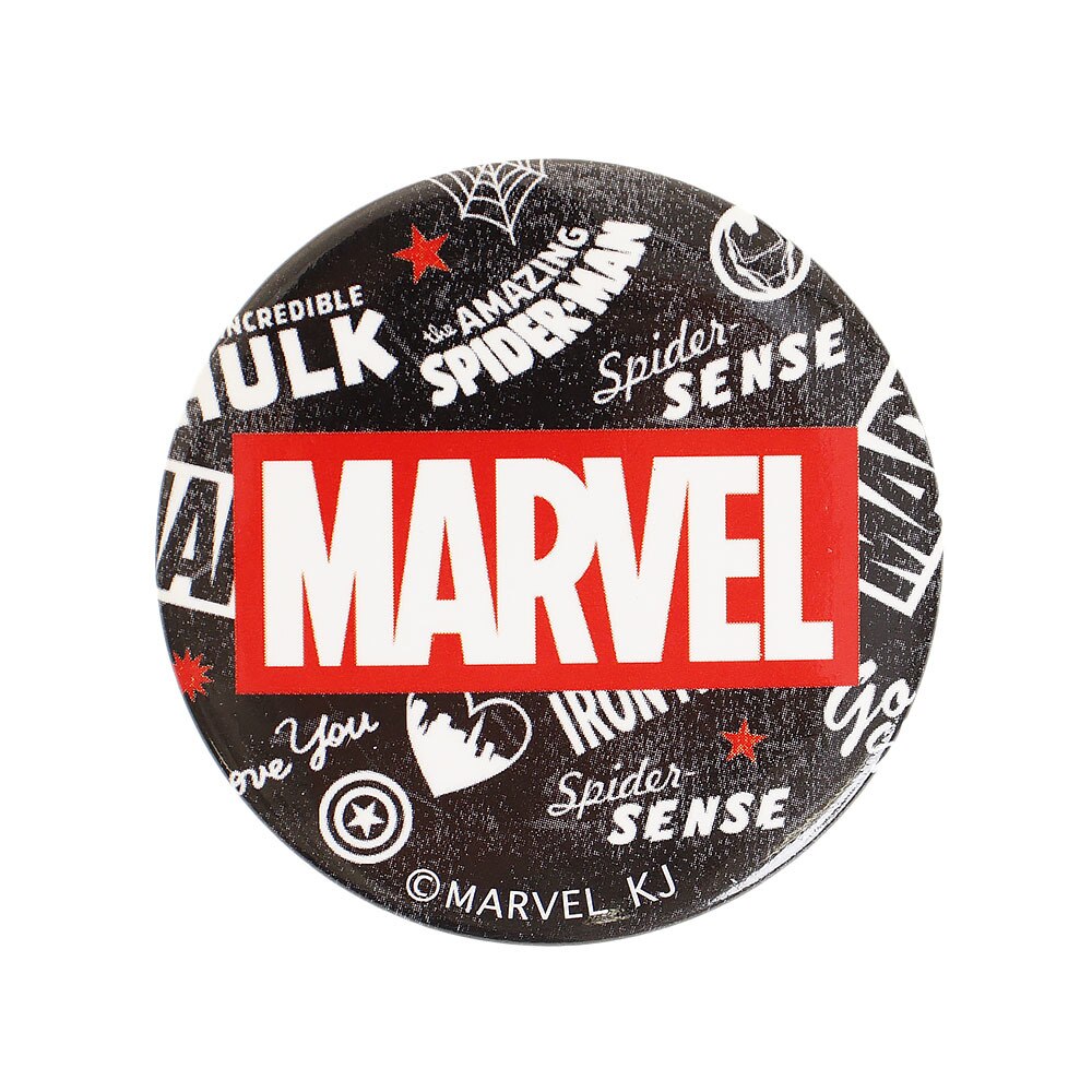  【多少の傷汚れありの為大奉仕】MARVEL缶バッジ 48233