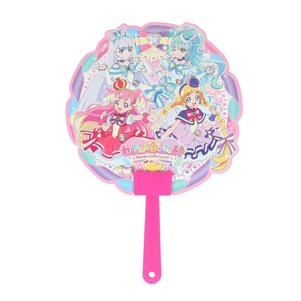 プリキュア（precure）（メンズ、レディース、キッズ）キャラクターダイカットボールうちわ わんだふるぷりきゅあ! NT 1050