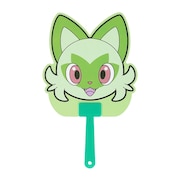 (メンズ、レディース、キッズ)キャラクターダイカットボールうちわ ポケットモンスター ニャオハ NT 1036