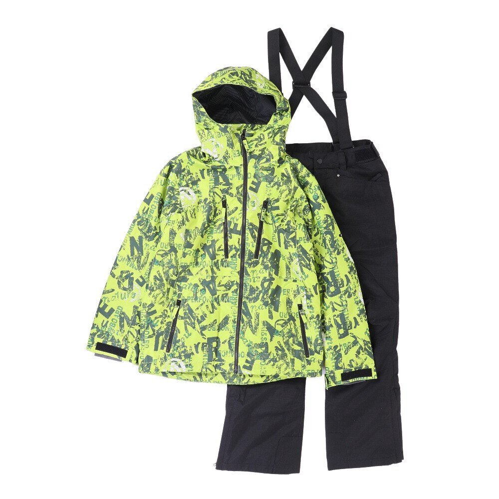 スキーウェア メンズ 上下セット Graffiti スキースーツ Ab13ww1308lim エアボーン ヴィクトリア