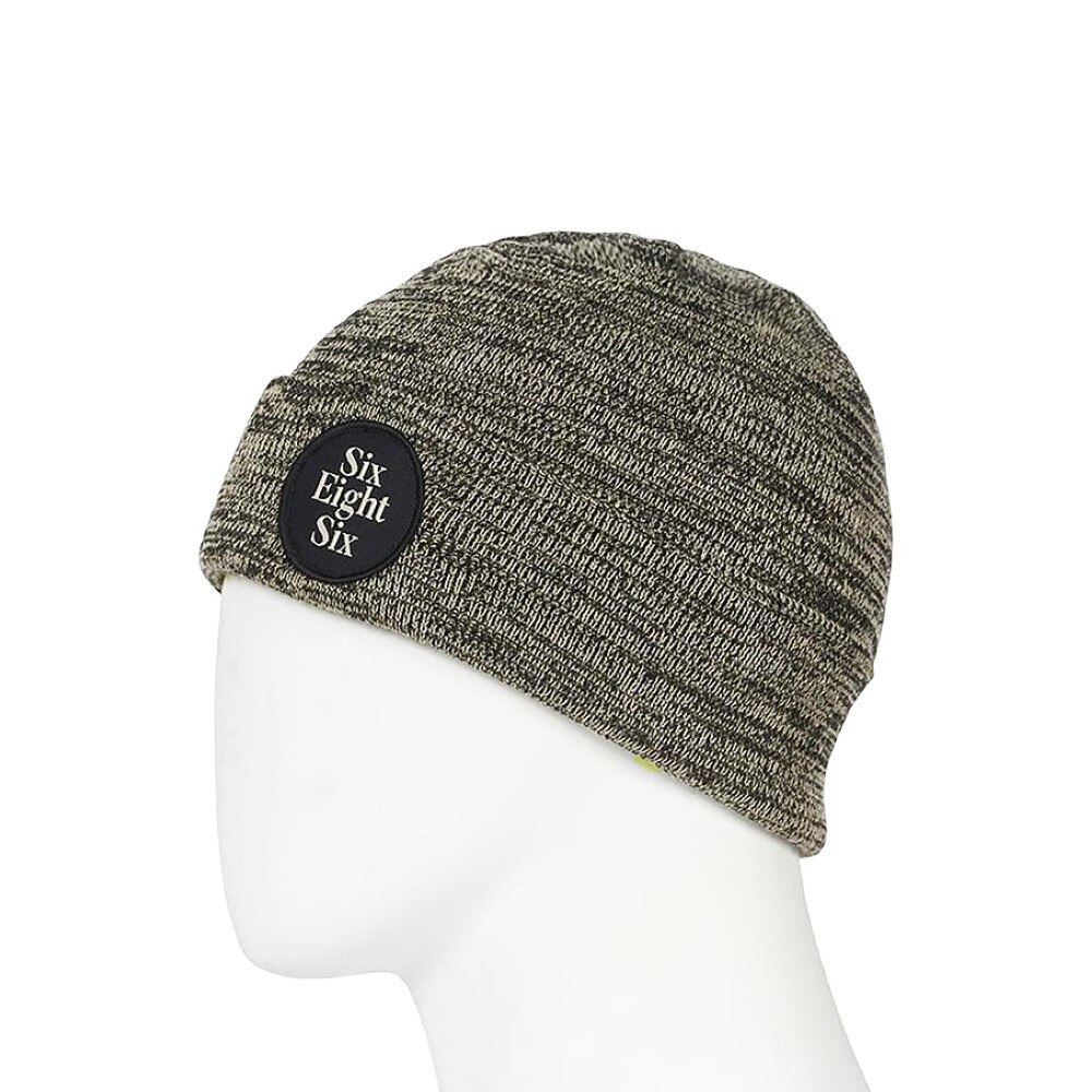 スキー スノーボード ニット帽 メンズ Melange Beanie L8wbne04 Black ビーニー ニットキャップ 686 ヴィクトリア