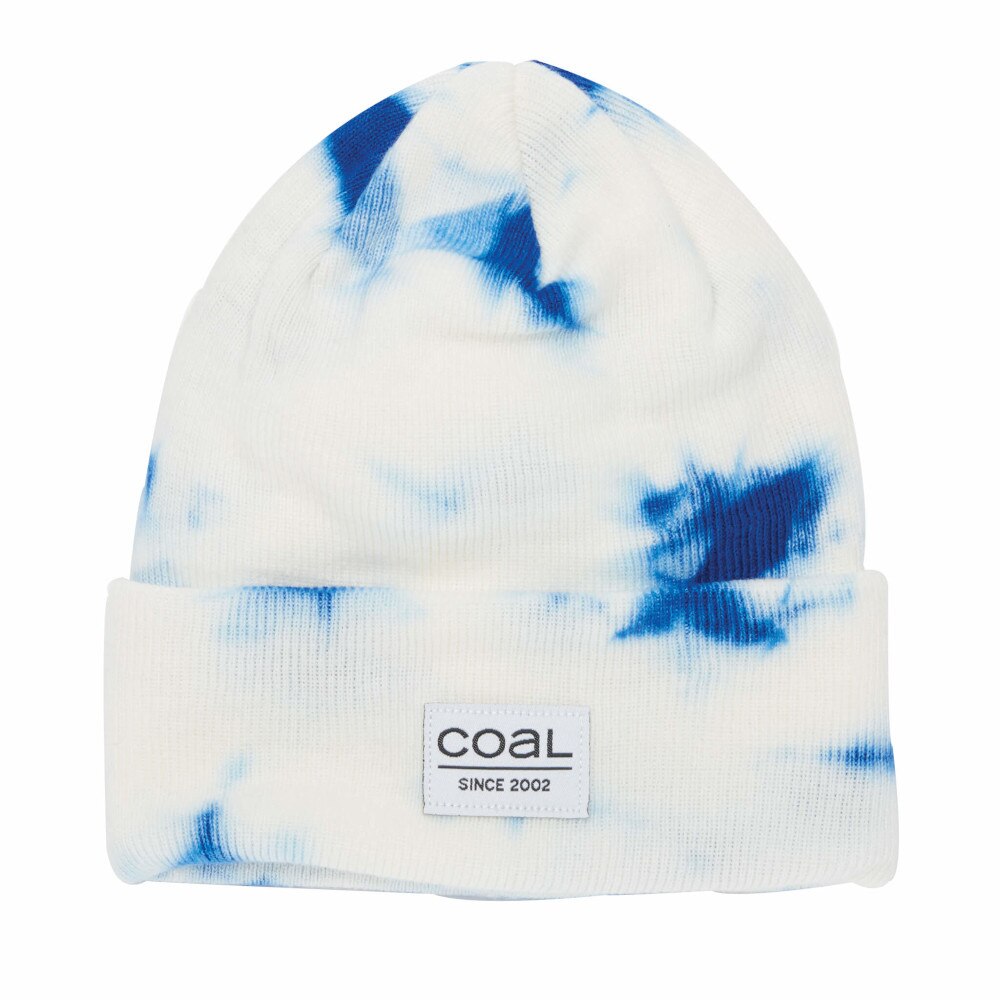 スキー スノーボード ニット帽 メンズ カフビーニー ニットキャップ Blue Tie Dye コール エルブレス