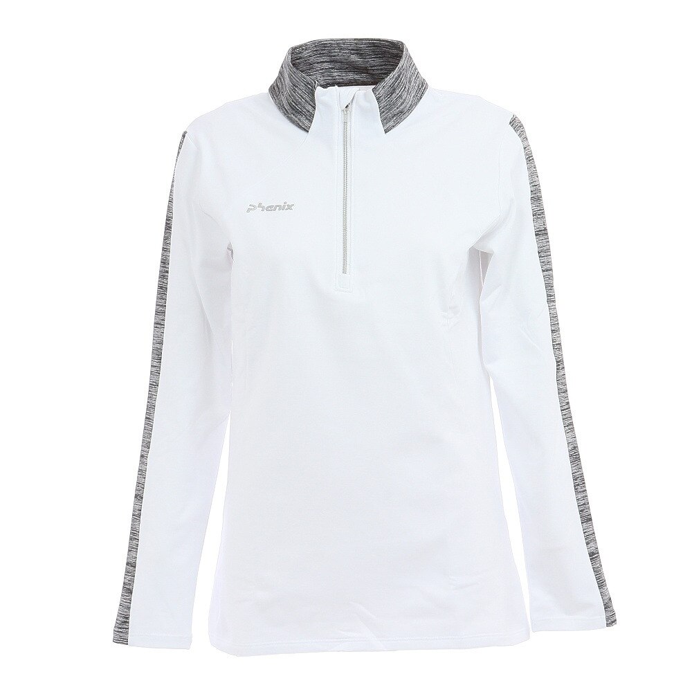  Lily 1/2ジップTシャツ PSA82LS61 WT
