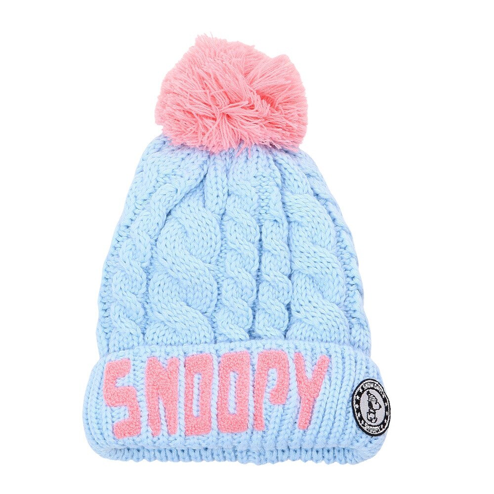  ニット帽 キッズ スキー ジュニア PEANUTS SNOOPY EMBROIDERY ニットキャップ VSJB1004SX 雪遊び