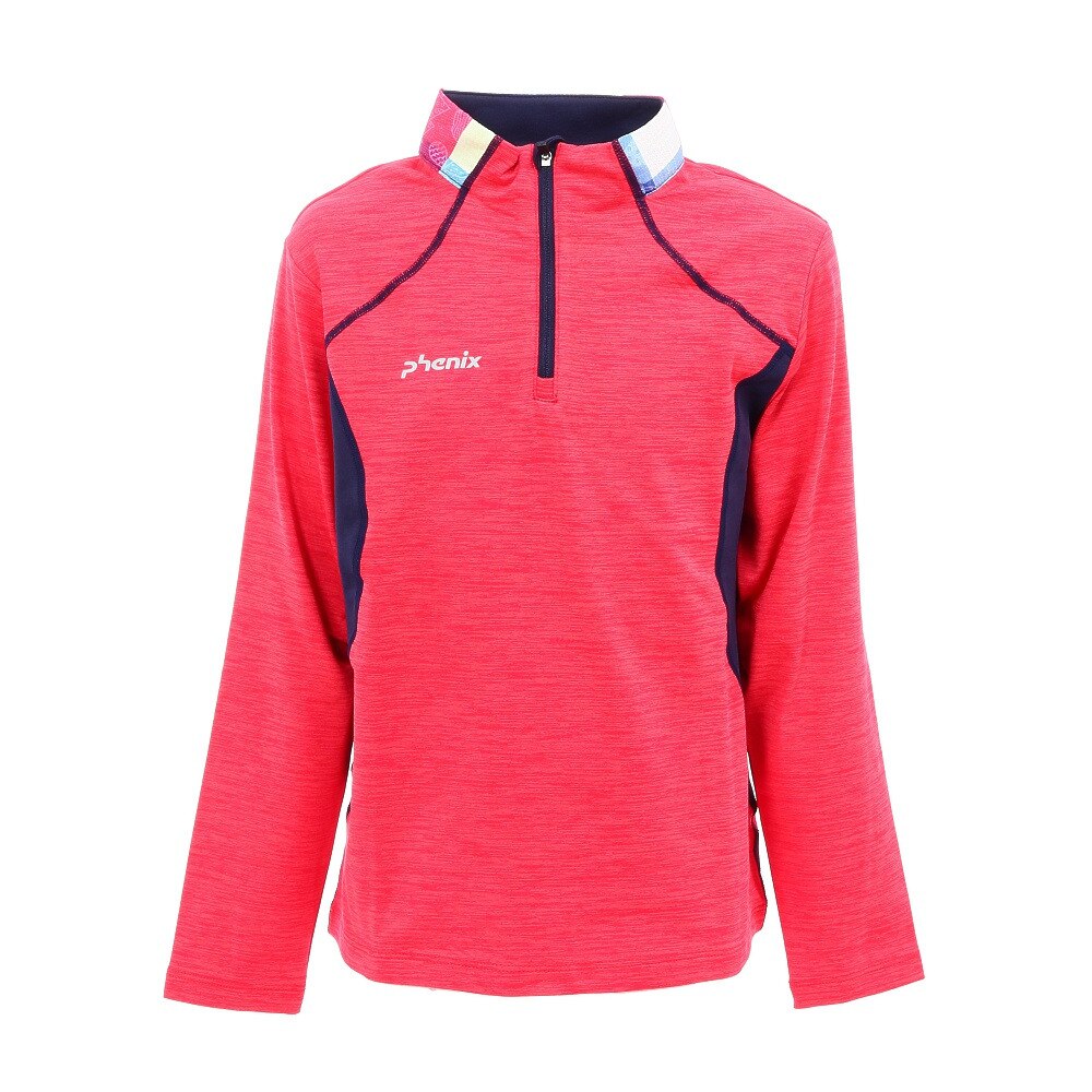  ジュニア ストレッチフリーズジップTシャツ PSAH2LS90 HEMA