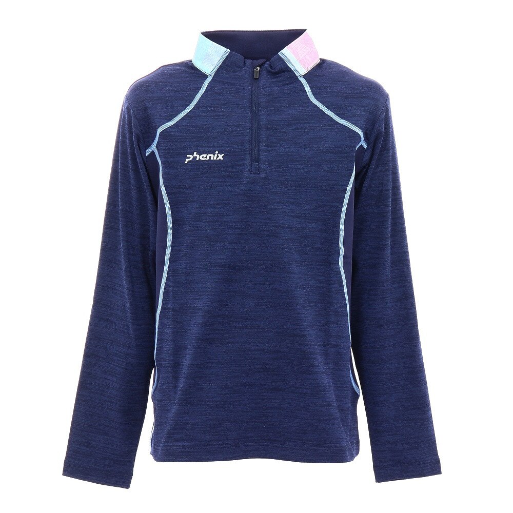  ジュニア ストレッチフリーズジップTシャツ PSAH2LS90 HENV