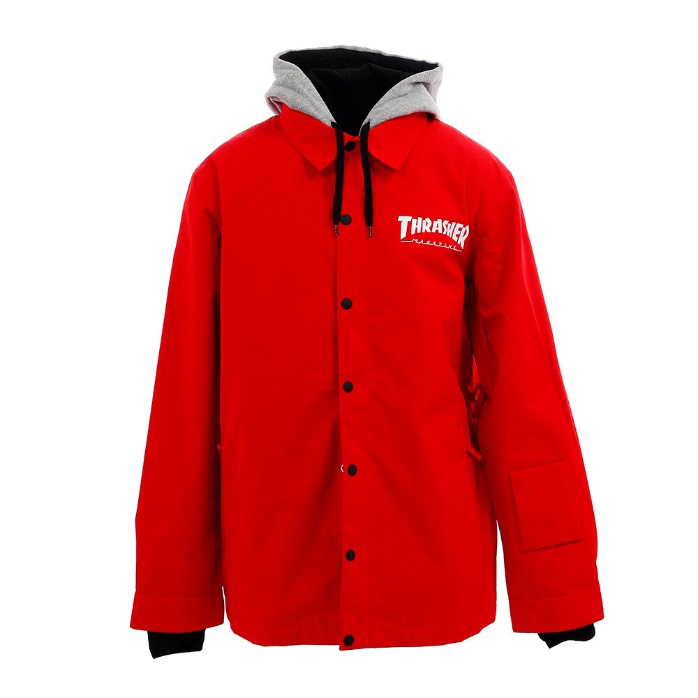 スノーボード ウェア 19 コーチジャケット Thrasher Red ダブルエー ヴィクトリアゴルフ スノーボード ウェア 19 コーチジャケット Thrasher Red ダブルエー ヴィクトリアゴルフ