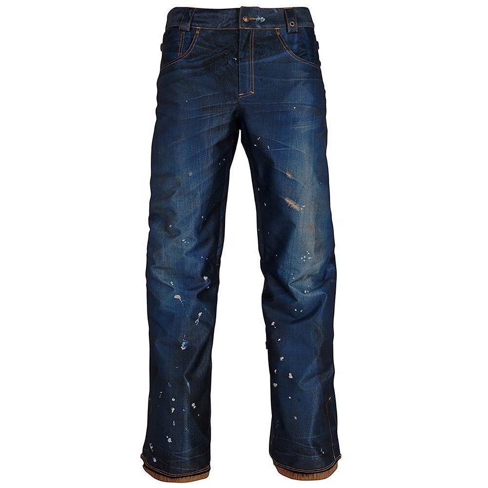 スノーボード ウェア Deconstructed Denim Insulated パンツ Kcr9 Dark Denim Sublimation 686 エルブレス スノーボード ウェア Deconstructed Denim Insulated パンツ Kcr9 Dark Denim Sublimation 686 エルブレス