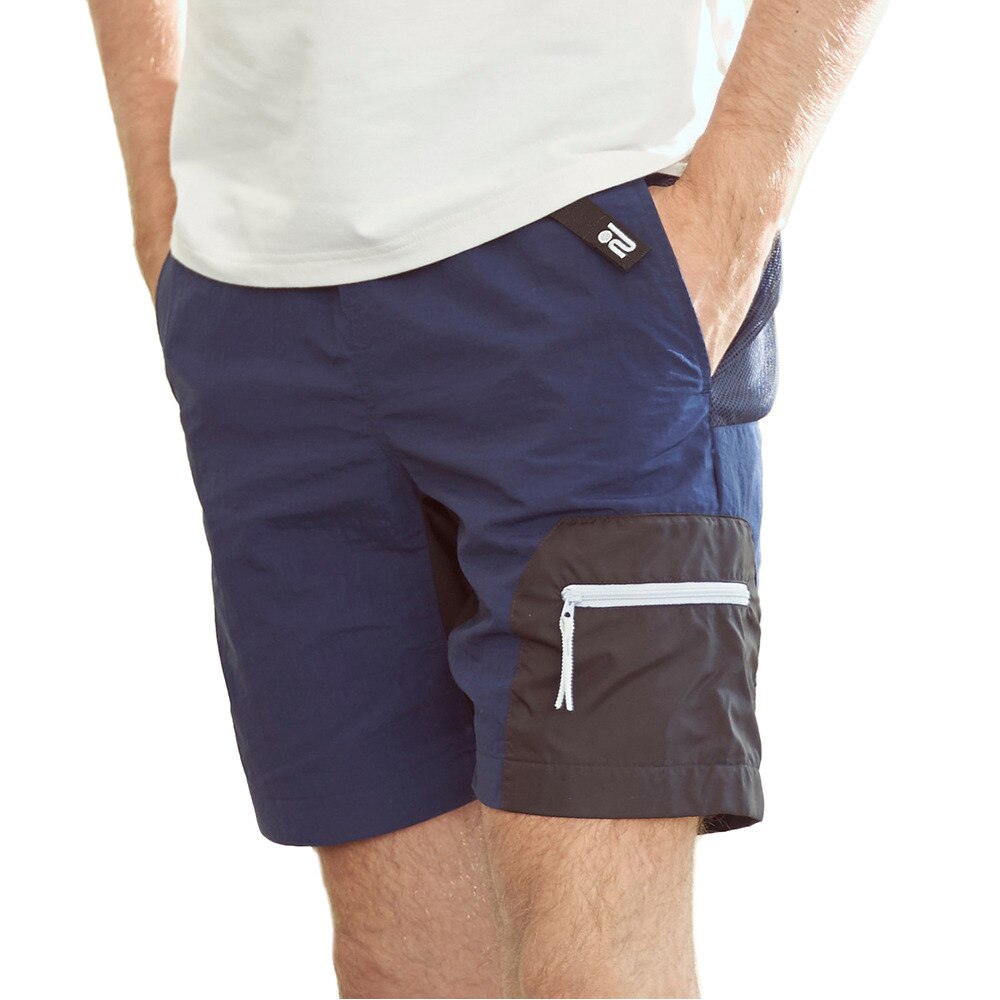  ショートパンツ メンズ 撥水ナイロンリップパンツ 044-72342-098