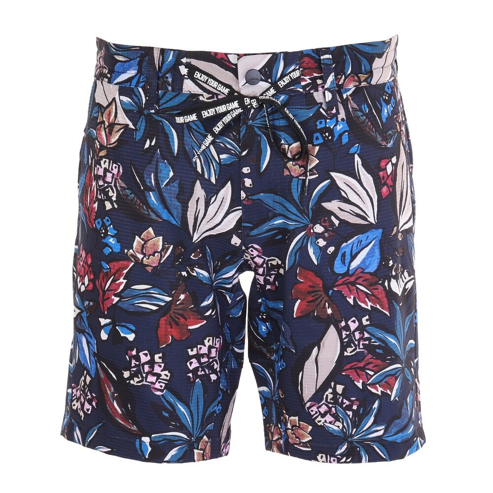  ショートパンツ フラワープリント 241-1127507-120