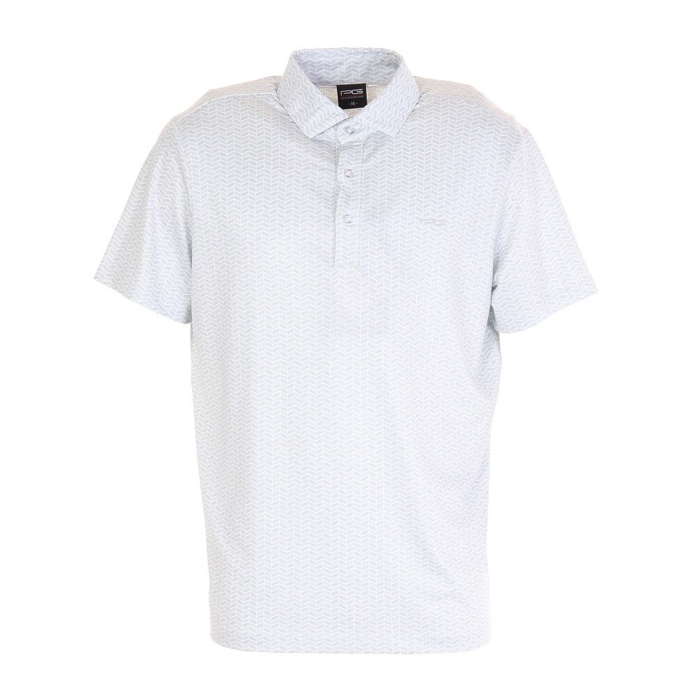  ホールメッシュポロシャツ 403PG21EG0005-WHT