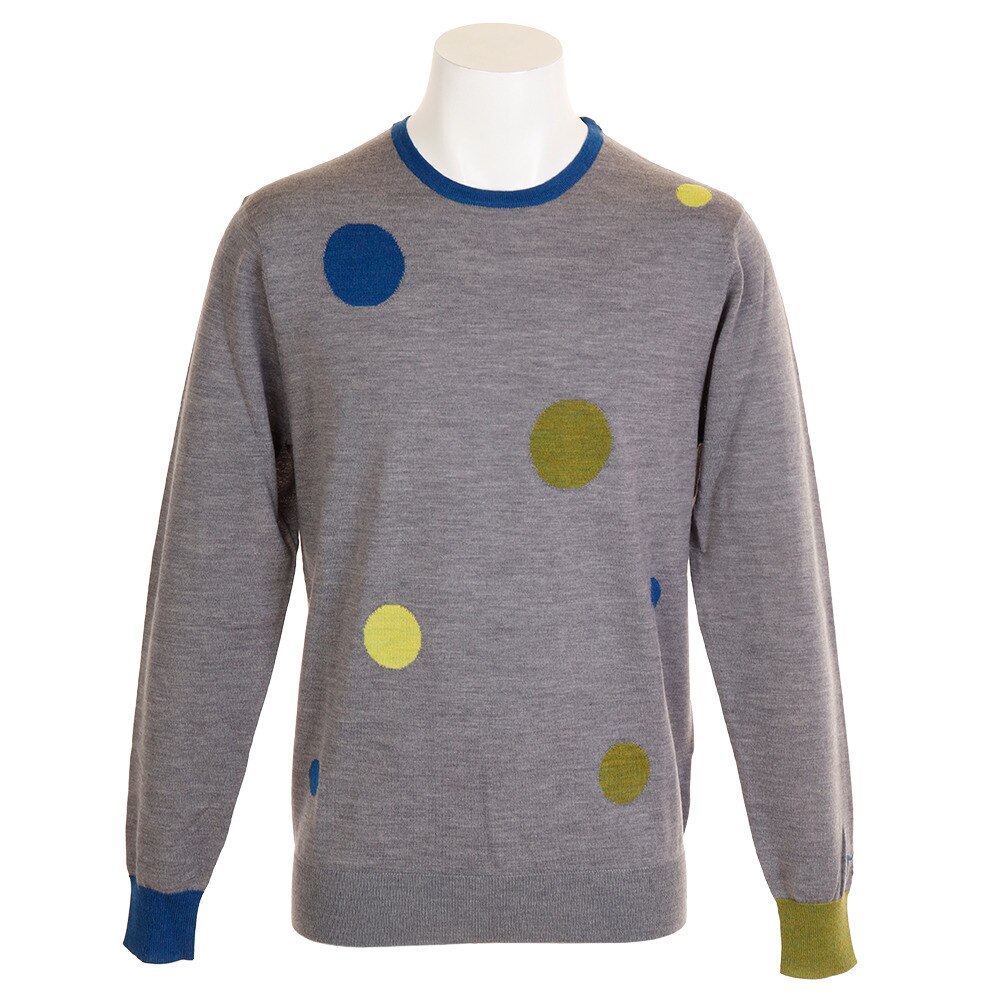  セーター POIS ROUND SWEATER DM32JJ02 GRY