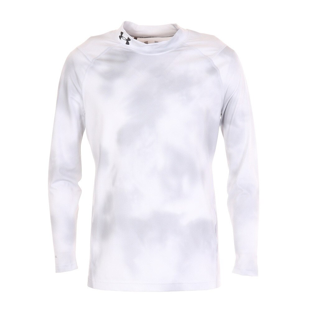  アイソチル フィッティド ロングスリーブモックネックシャツ ノベルティ 1364335 WHT/WHT/BLK GO