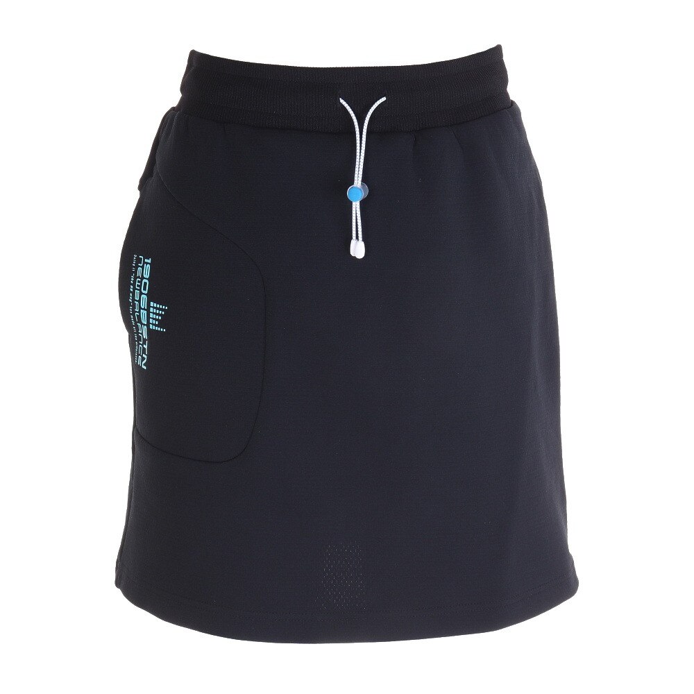  バルキーダンボールニット 裏アイレット スウェット スカート 012-1134512-010