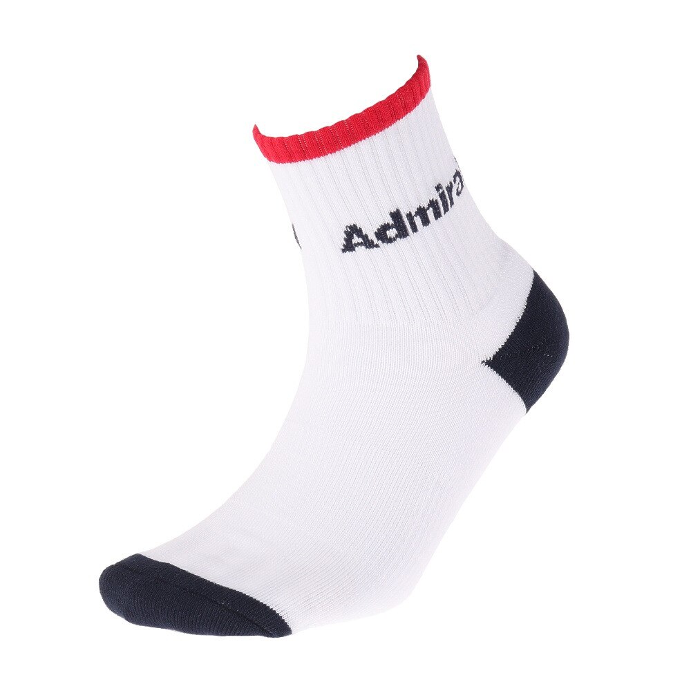  ミドルソックス ADMB1F04-WHT