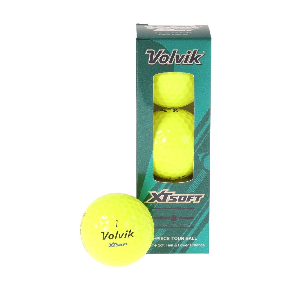 ゴルフボール Xt Soft 3個入り Sl Yel ボルビック ヴィクトリアゴルフ
