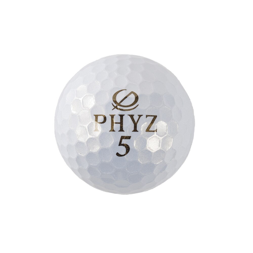 ゴルフボール Phyz ファイズ 5 パールホワイト 3個入り ブリヂストンゴルフ スーパースポーツゼビオ