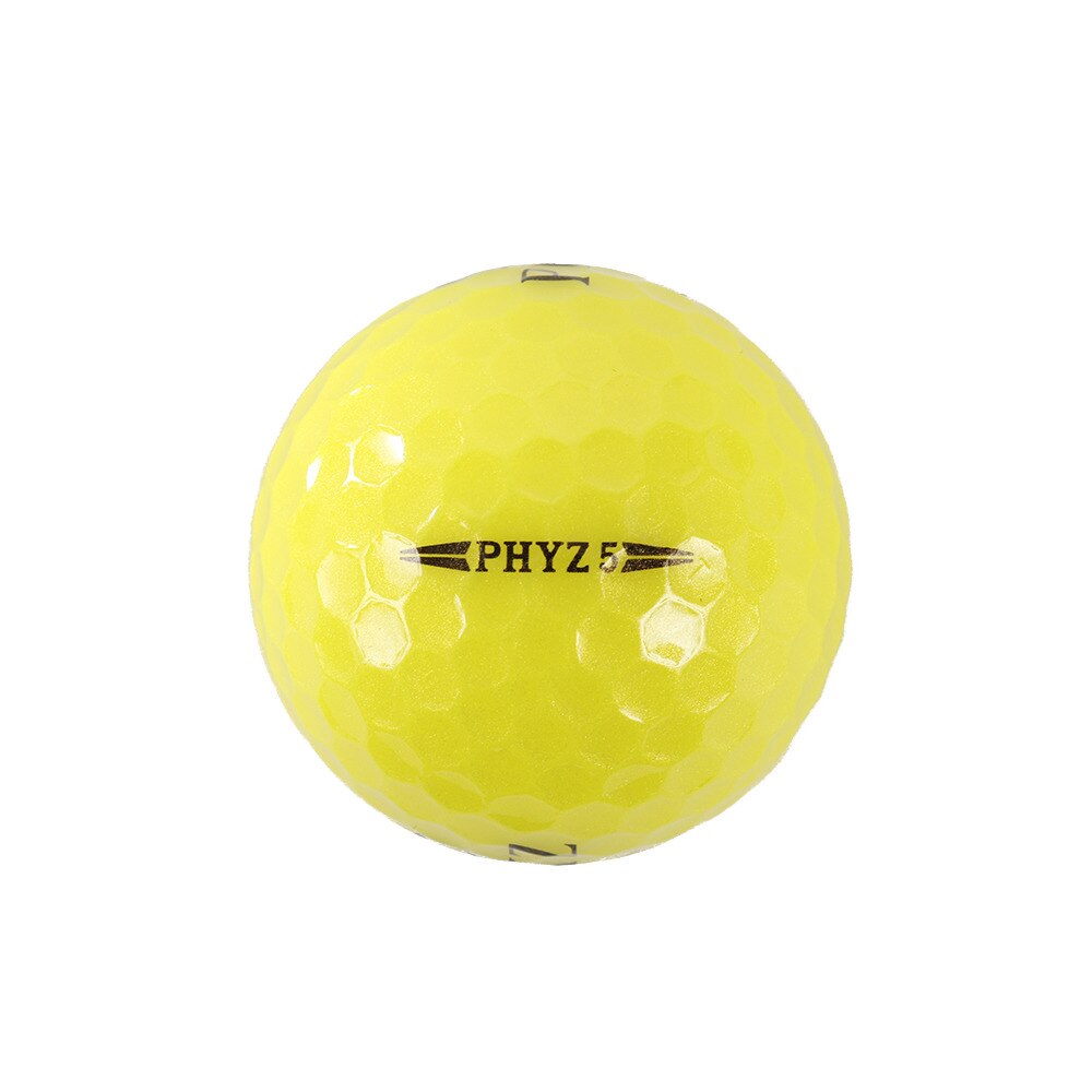 ゴルフボールphyz ファイズ 5 イエロー 3個入り ブリヂストンゴルフ ヴィクトリアゴルフ